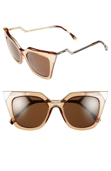 fendi shades women|fendi sunglasses women cat eye.